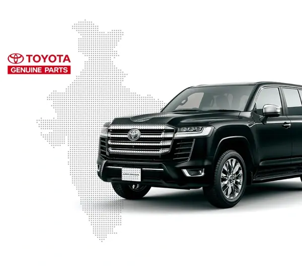 Toyota Genuine Parts branding at the Alagendran counter